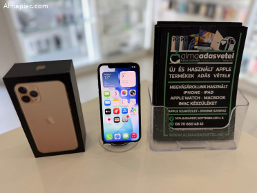 iPhone 11 Pro 64GB Független Újszerű/1-3 hónap gar./Akku 100%/p4534