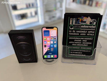 iPhone 12 Pro 128GB Független Újszerű/1-3 hónap gar./Akku 83%/p4488
