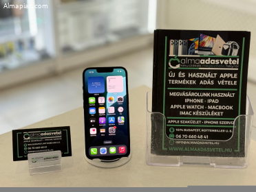 iPhone 13 256GB Vodafone Használt/1-3 hónap gar./Akku 84%/p4408
