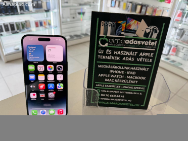 iPhone 14 Pro Max 128GB Független Használt/1-3 hónap gar./Akku 100%/p4