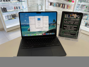 Macbook Air M2 13" 8GB/512ssd/Hibátlan/2026.09.03.Gar./Akku 92%/p4499